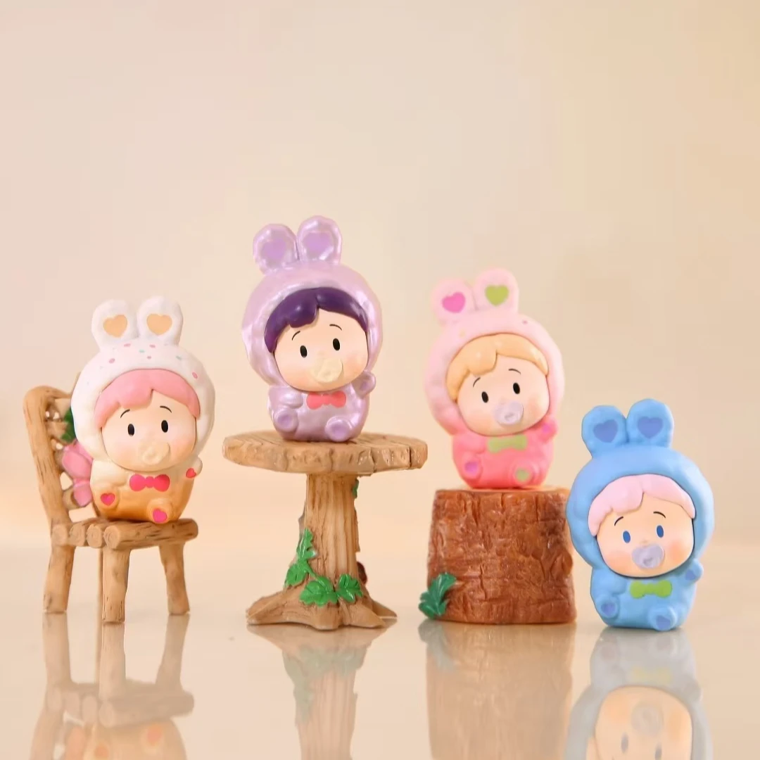 【拆盒】小花卷豆豆胶囊萌粒系列盲盒盲袋潮玩