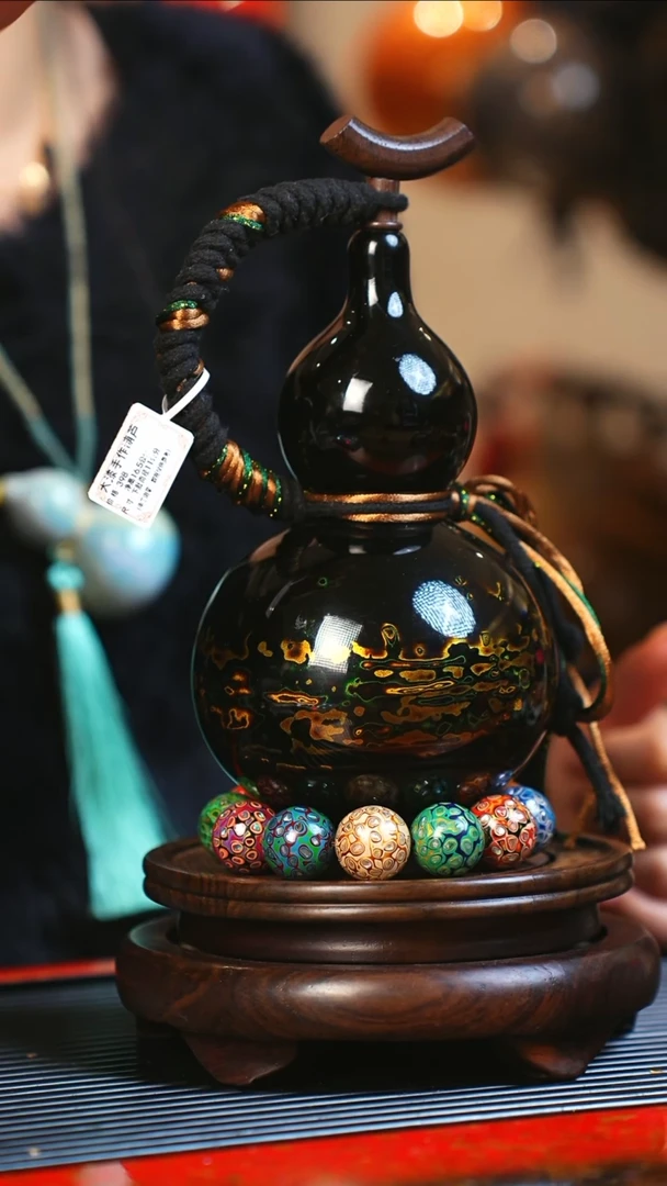 【闪购商品】JT157大师姐臻选非遗大漆酒葫芦