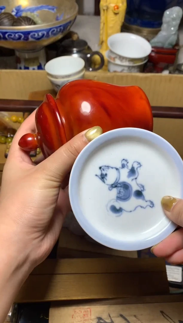 紫砂盖碗瓷器默认微瑕瓷器