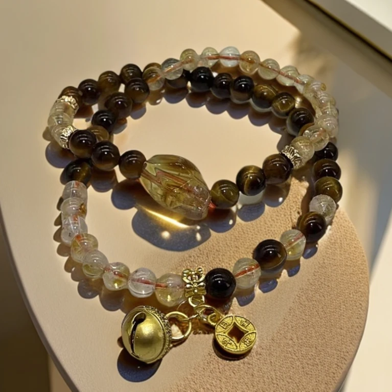 【普陀文创礼物原创】照九州双圈手链礼物时尚饰品-简单款A03手工