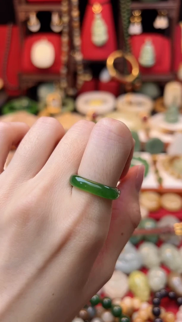 【闪购商品】和田玉戒指未镶嵌1