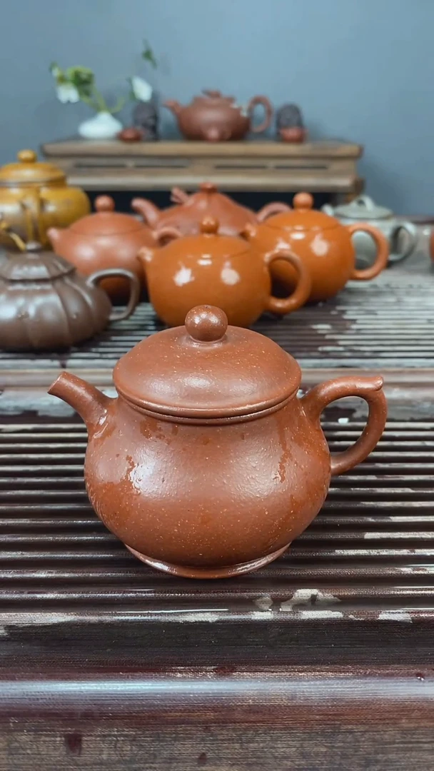 茶壶紫砂潘壶200