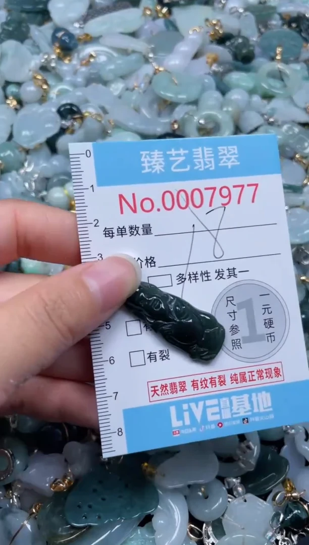 颈饰未镶嵌翡翠7977