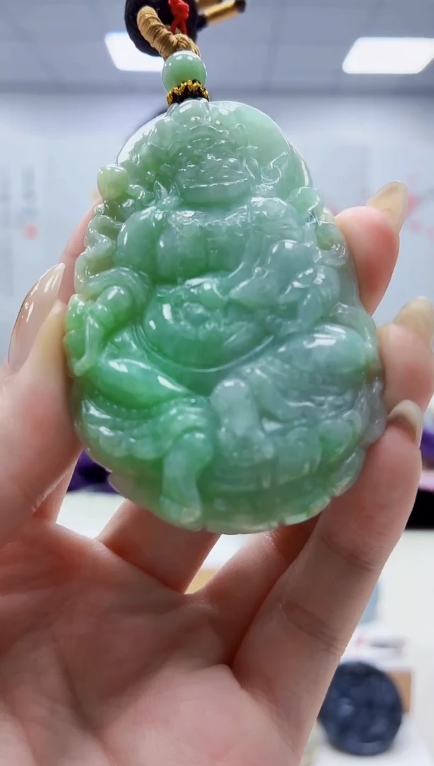 未镶嵌定制翡翠4812jw-毛货挂件10