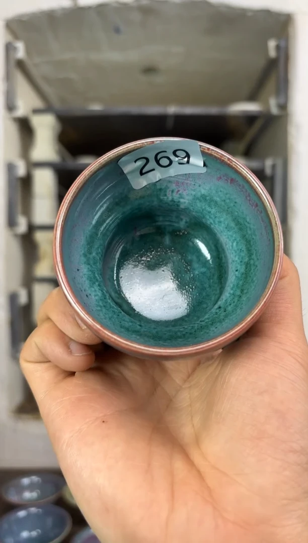 【闪购商品】摆件钧瓷窑变精品茶器