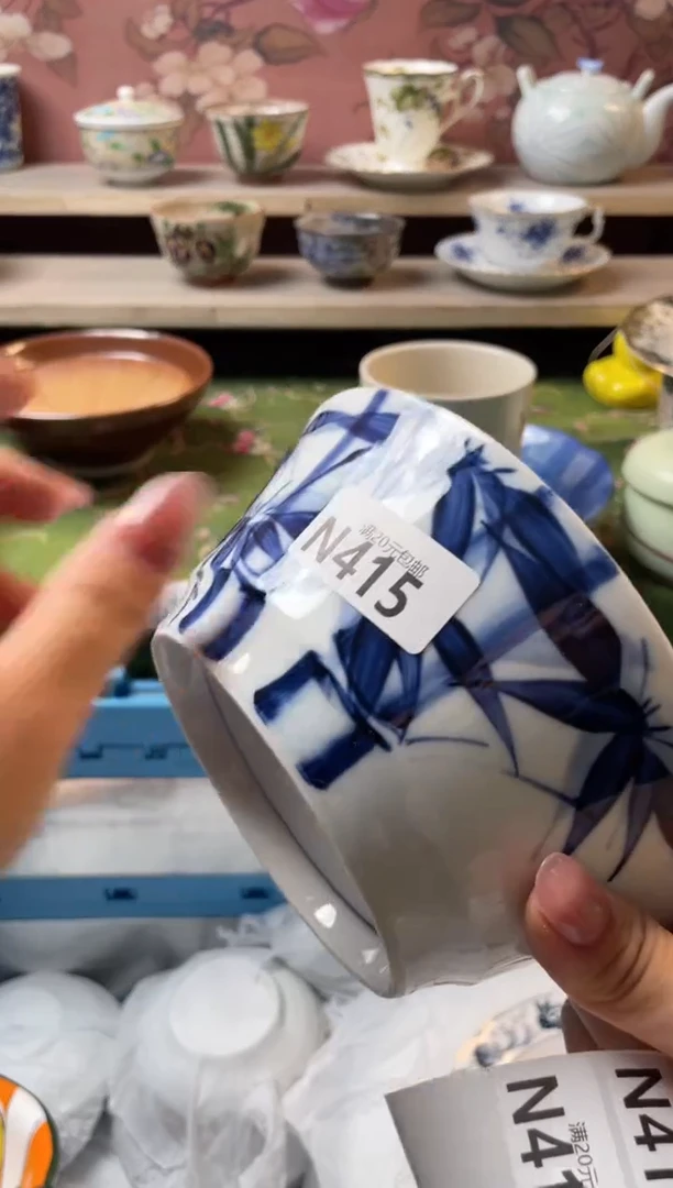 瓷片轻**月瓷器瓷器N415