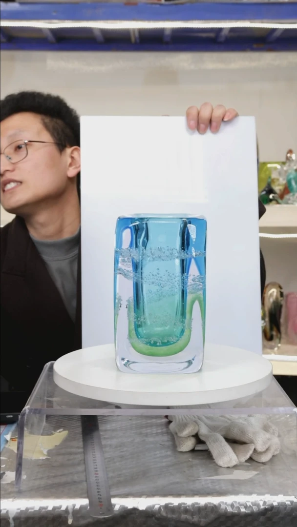 【闪购商品】琉璃高21精品琉璃正常手工痕迹