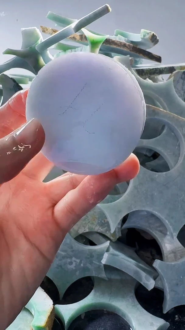 裸石翡翠缅甸翡翠A货文603