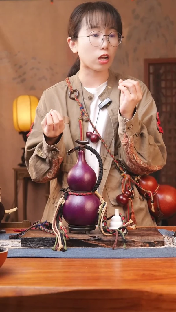 1223号链接精品大漆葫芦现货现发[一物一拍]