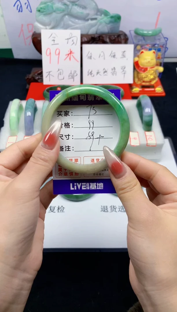 未镶嵌手镯翡翠73