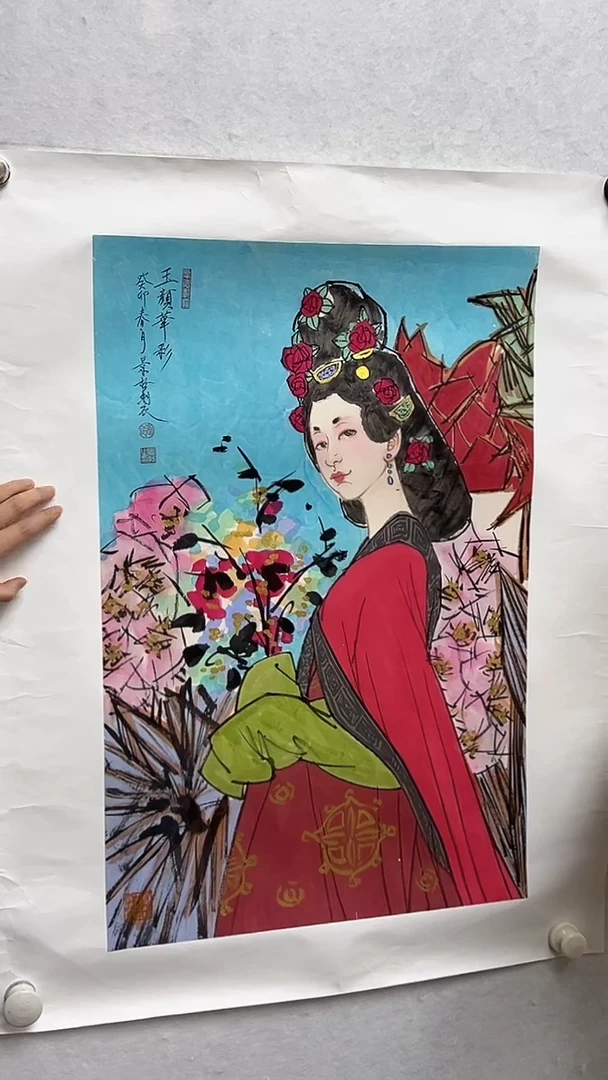 国画cjz-国画-写意人物