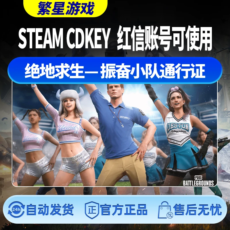 PUBG 2025通行证 振奋小队通行证 游戏CDK   现货秒发