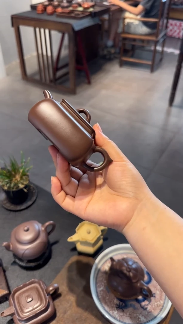 茶壶紫砂汉*长四方 紫砂壶