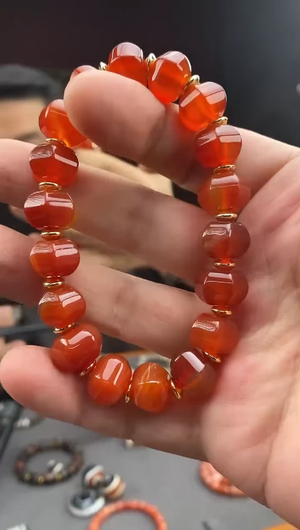 未镶嵌颈饰玛瑙/玉髓-0720 -22  多样性发