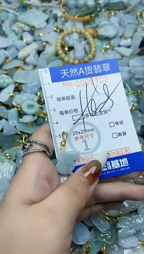 【闪购商品】翡翠颈饰未镶嵌天然A货翡翠