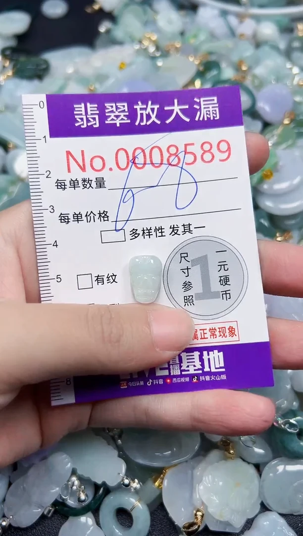 颈饰未镶嵌翡翠8589