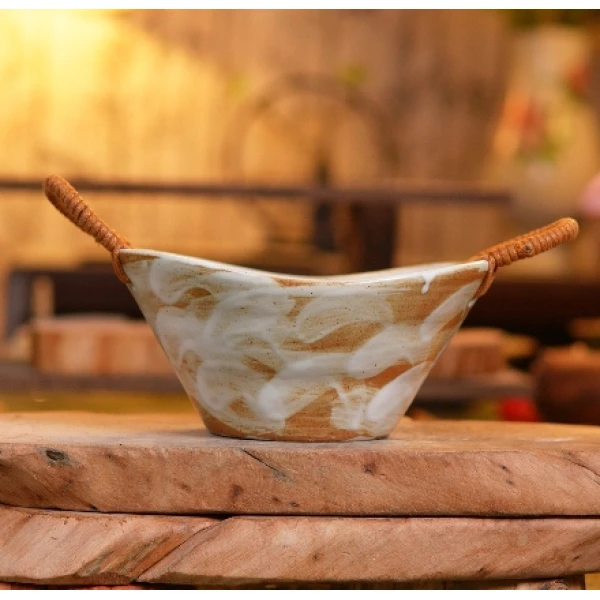 双耳麻小果篮 15.2cm*6cm YLw014 kk