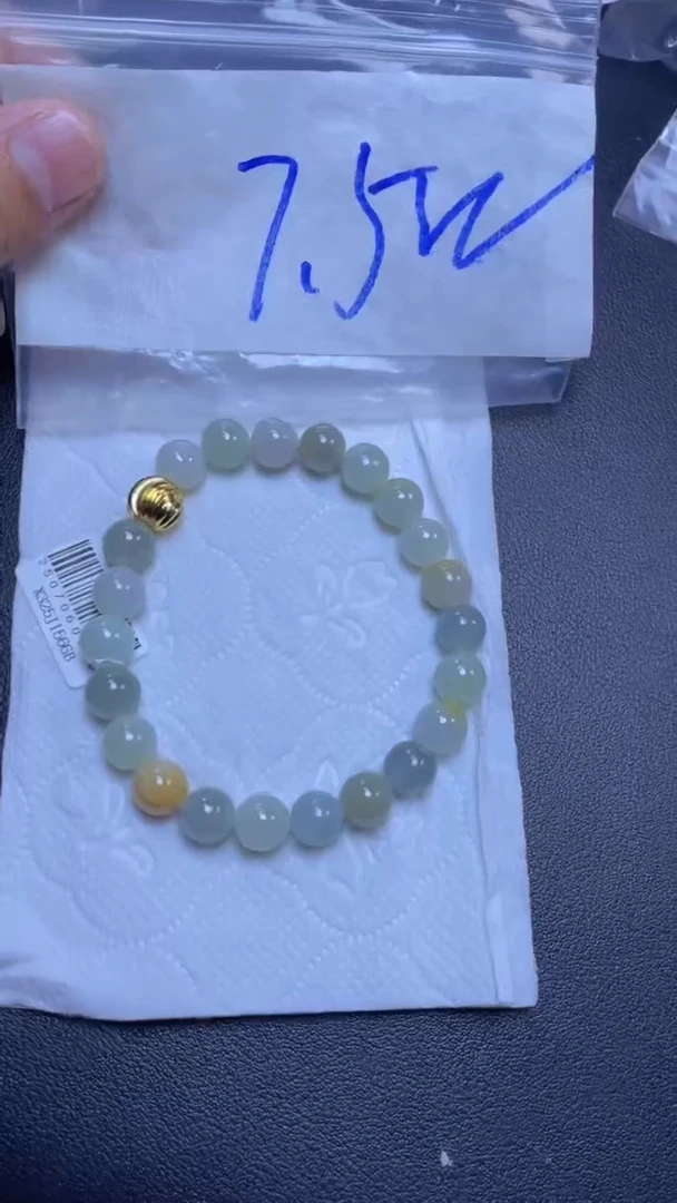 定制翡翠未镶嵌珠串