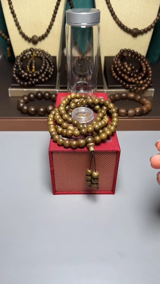 沉香海南绿棋0.8圆珠多圈