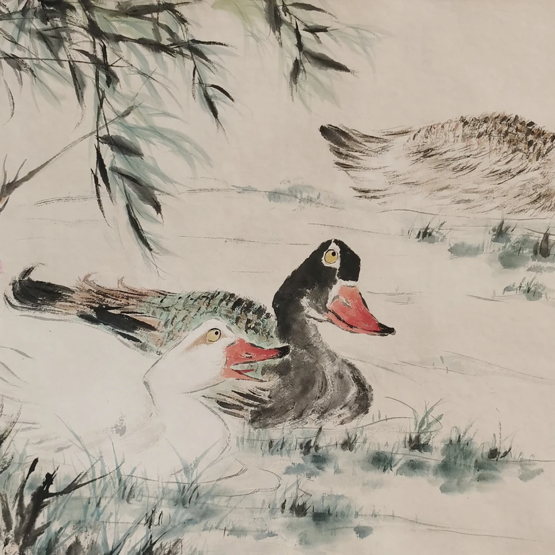 【辽拍】V250709-2-747《花蝶》（2.7平尺）纸本镜片 lj1208