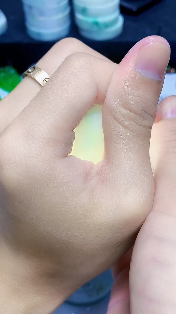 翡翠裸石缅甸天然翡翠A货S2918