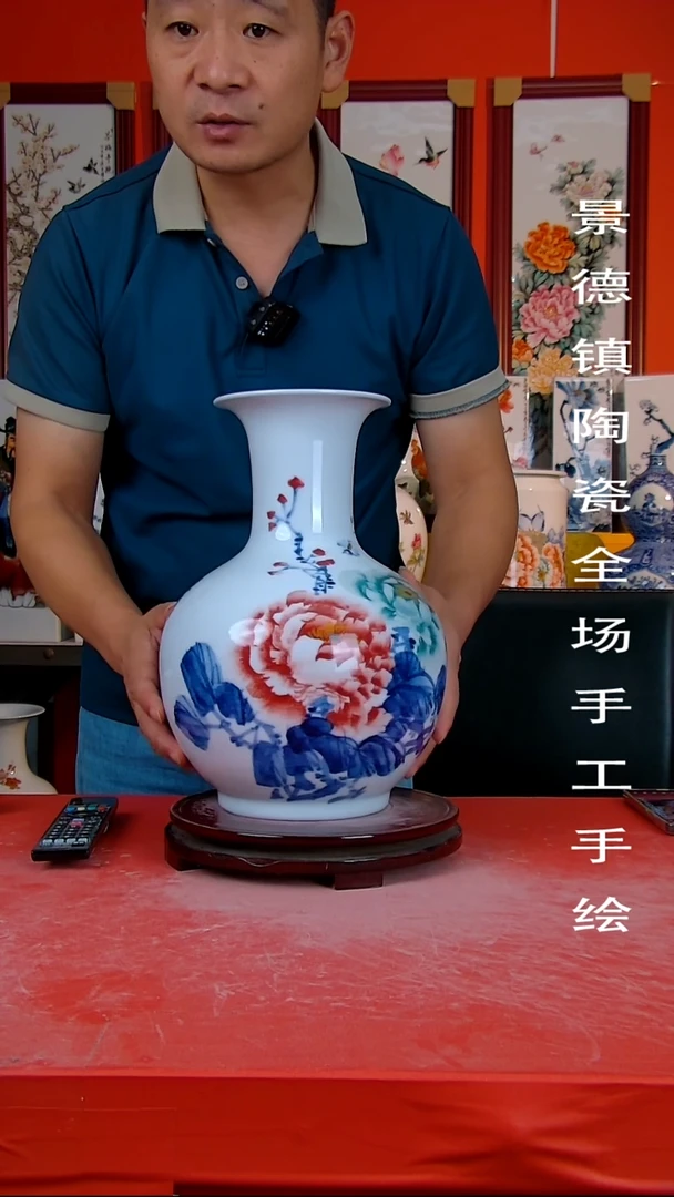 摆件景德镇陶瓷 全场手工手绘3
