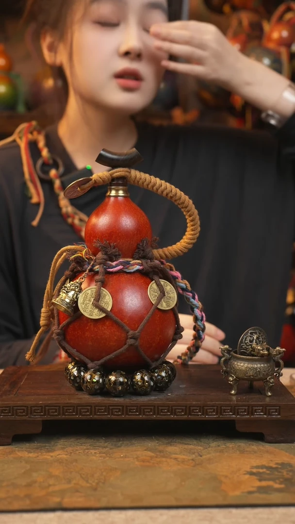 192大漆一物一拍记葫堂出品【不带手串】