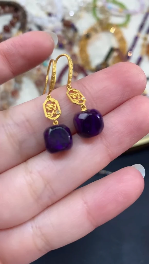 【小袁甄选】舒俱来耳饰-18K金-ZYS19|BJL4