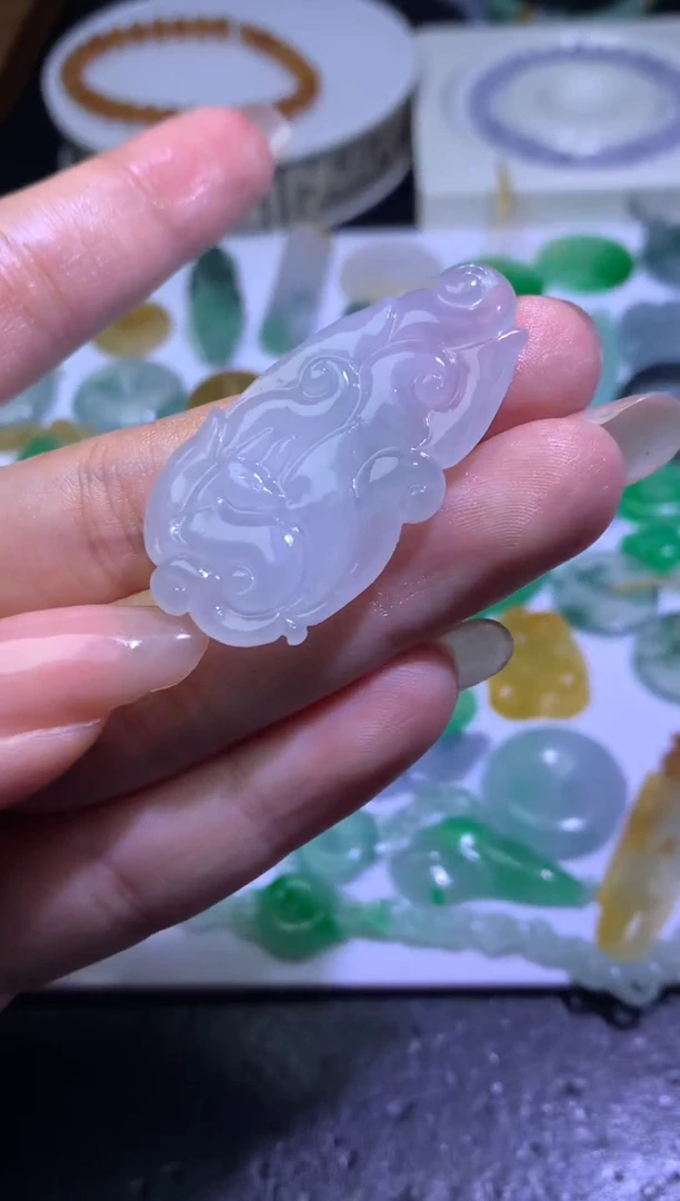 未镶嵌定制翡翠毛货