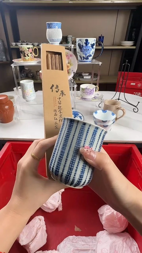 瓷片10双木筷子！！