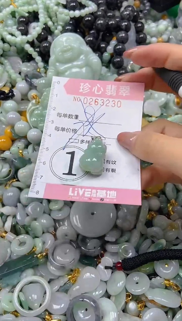 翡翠未镶嵌颈饰闪购0263230多样性发其一