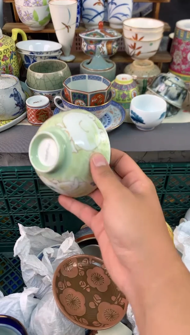 瓷片茶盏陶瓷陶片