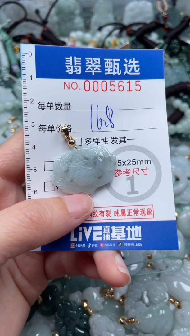 【闪购商品】翡翠颈饰未镶嵌00..5615