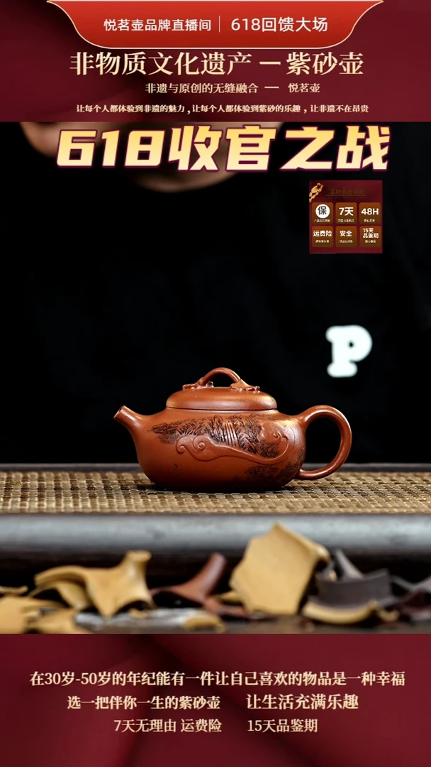 茶壶紫砂宜兴紫砂壶     12