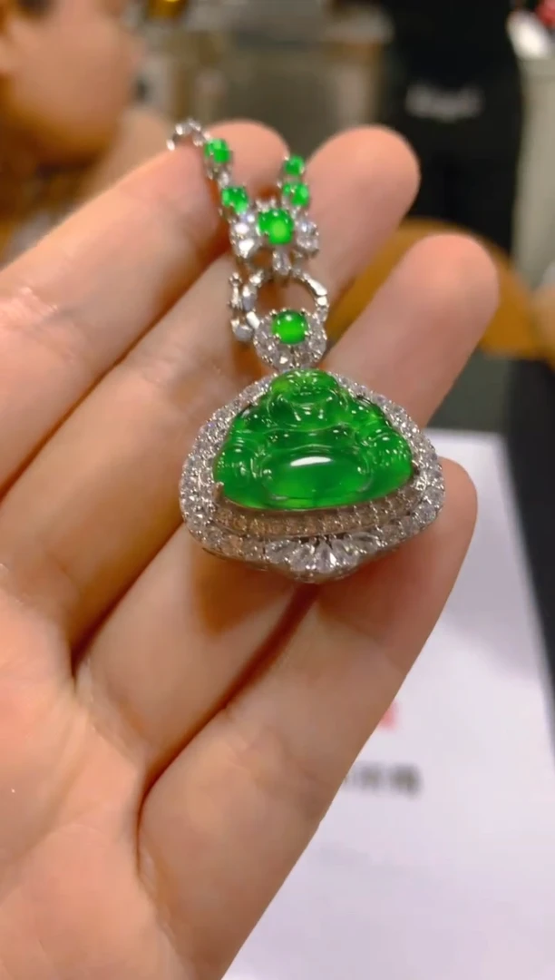 颈饰未镶嵌翡翠多样性发一