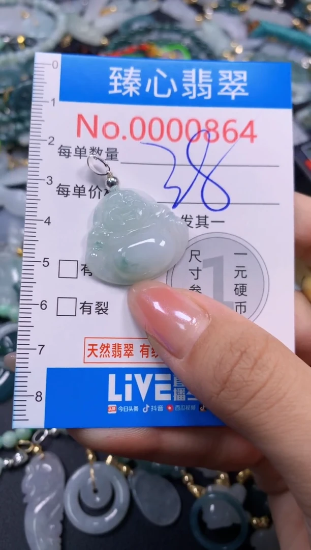 颈饰未镶嵌翡翠864