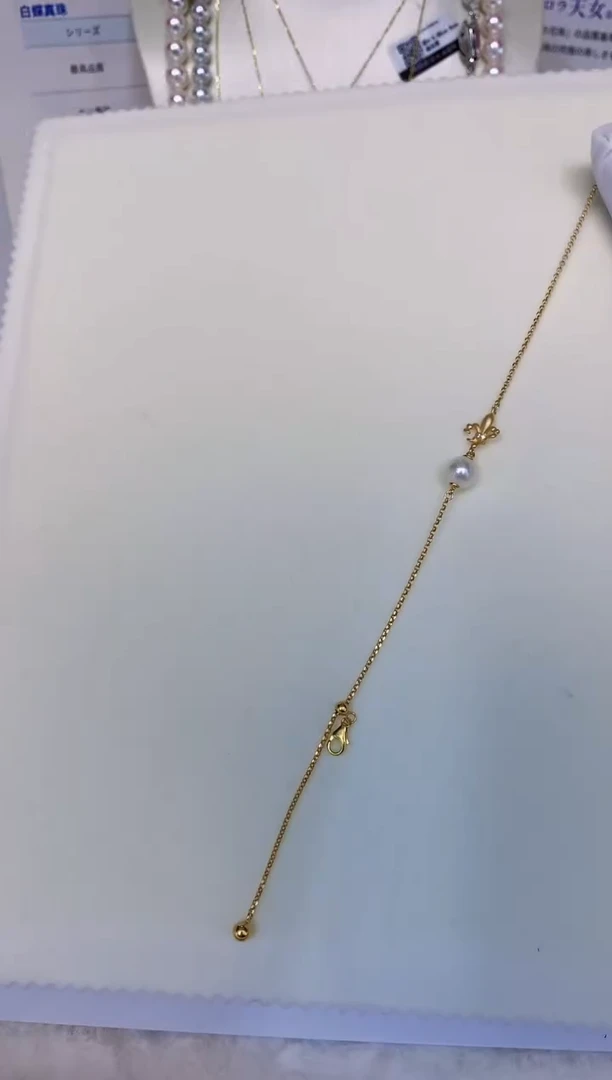 银S925镶嵌海水珍珠饰品设计款手链