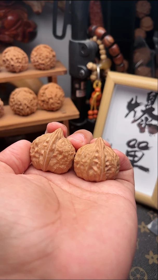 吊坠文玩核桃龟甲纹34