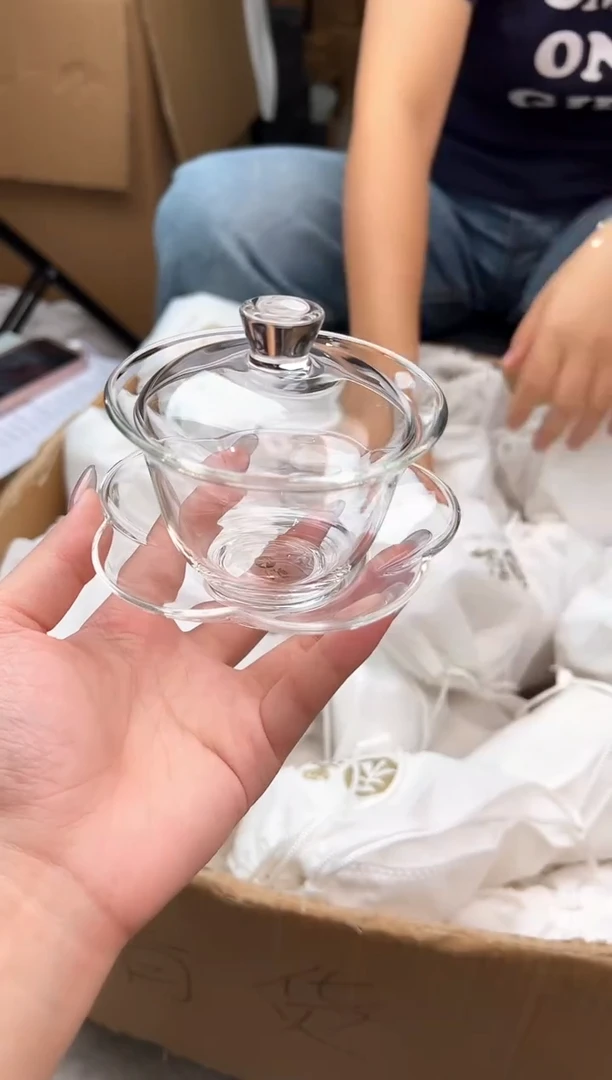 禾墨舒文盖碗透明色