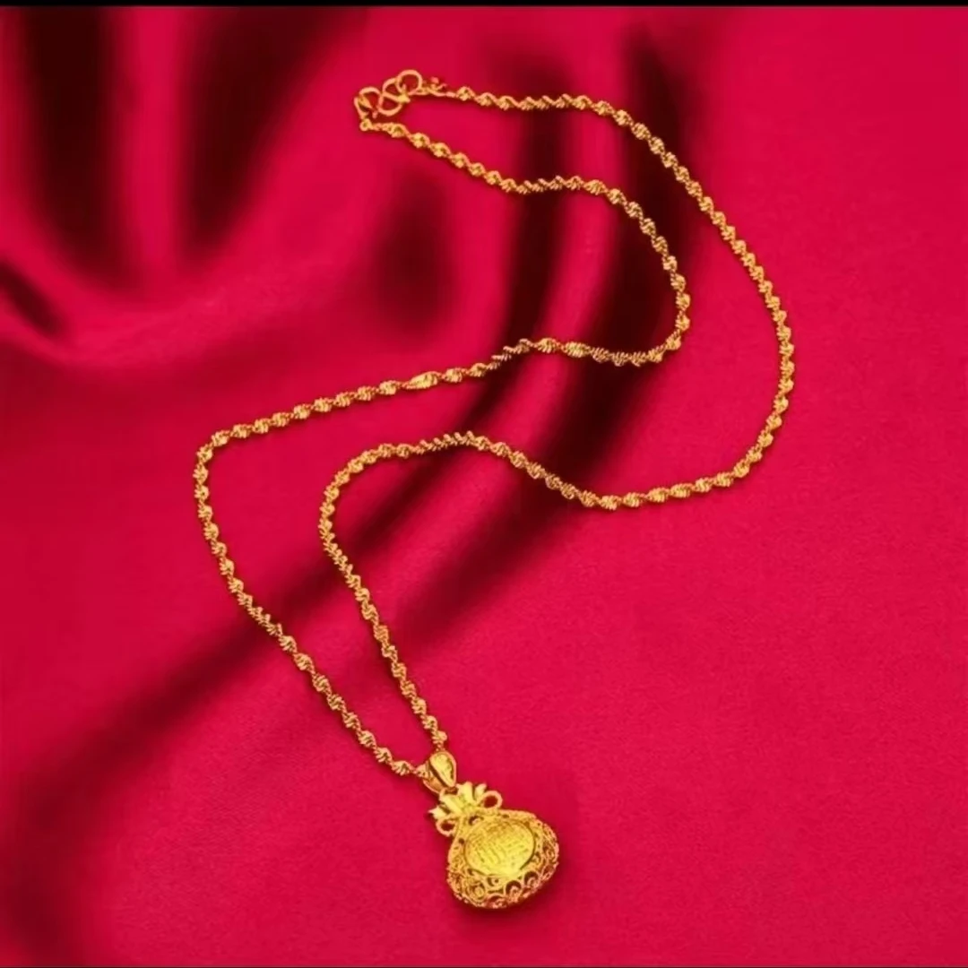 合金项链 合金项链 新款【福袋项链】女款时尚气质精美金色