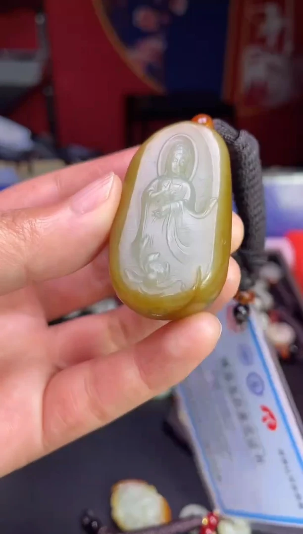 颈饰未镶嵌和田玉1