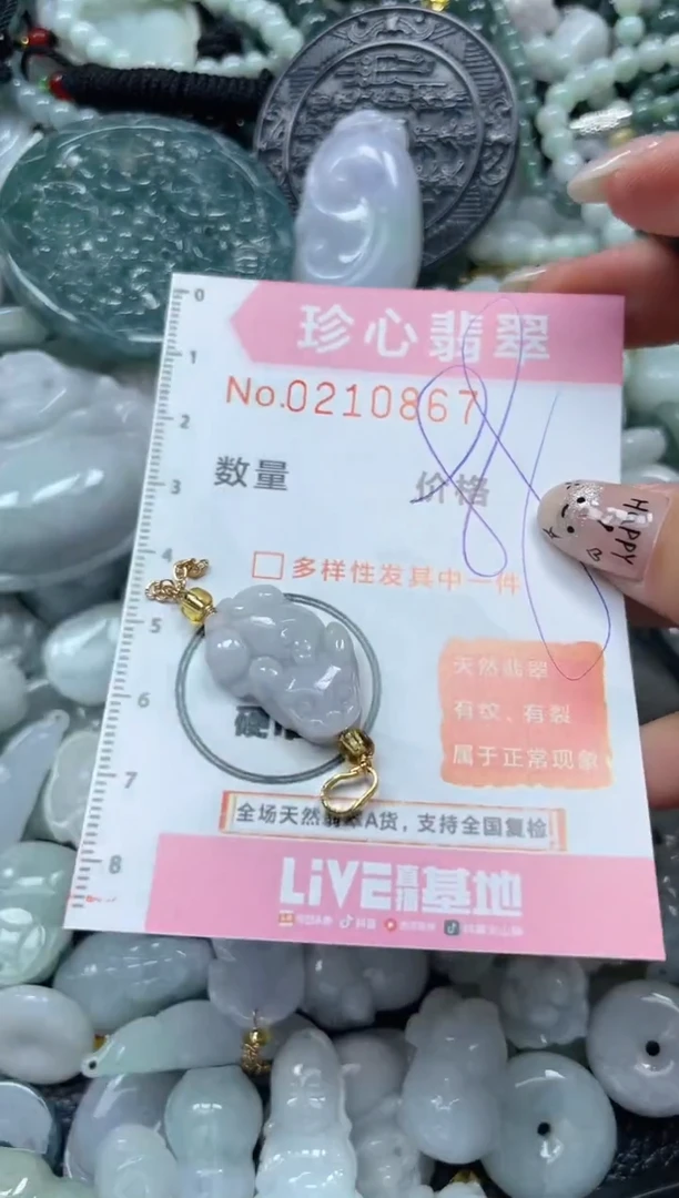 翡翠未镶嵌颈饰闪购0210867
