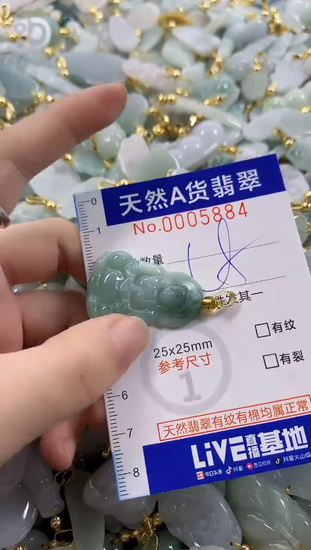 颈饰未镶嵌翡翠天然A货翡翠