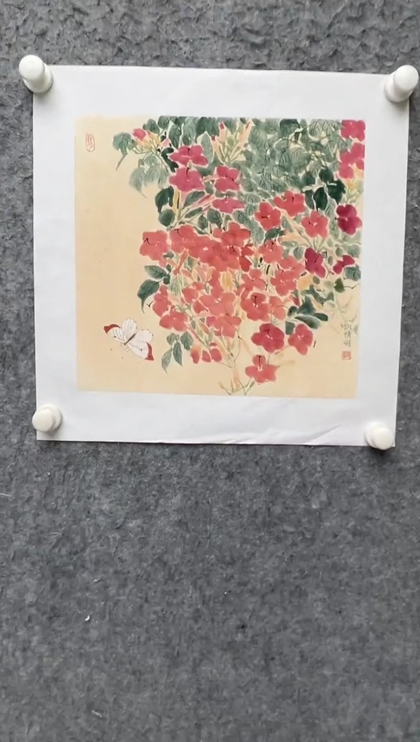 国画邹训精-1平尺-国画作品