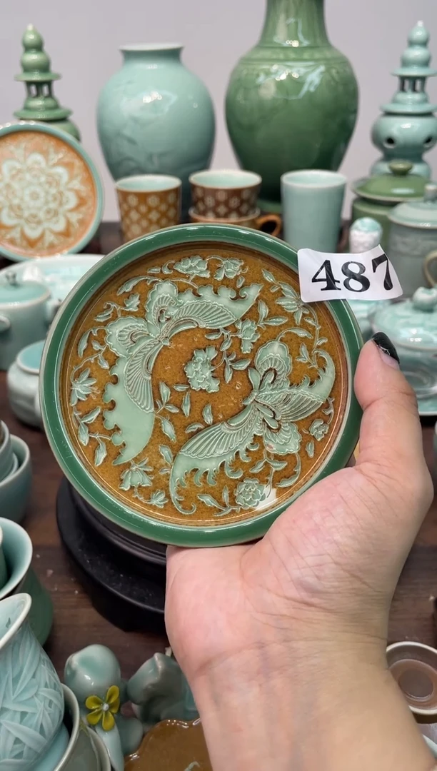 微瑕  慧仙青瓷 龙泉青瓷大促
