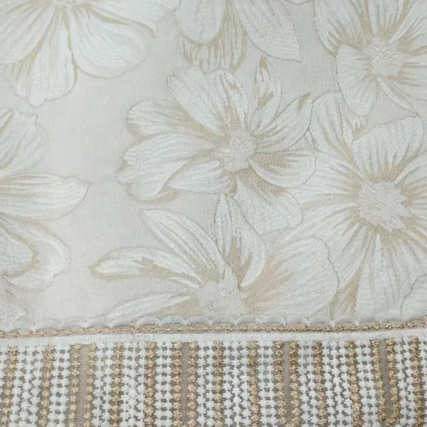 四季通用防滑沙发垫（六角花)