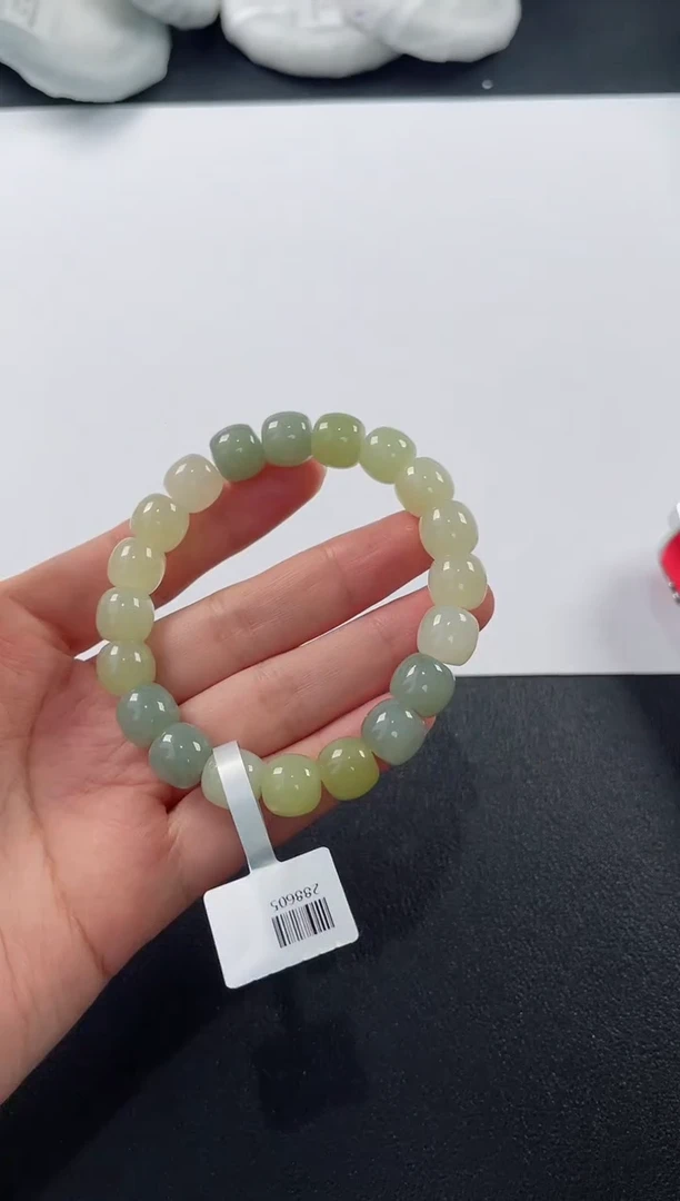 未镶嵌手串和田玉基地发货H 2766