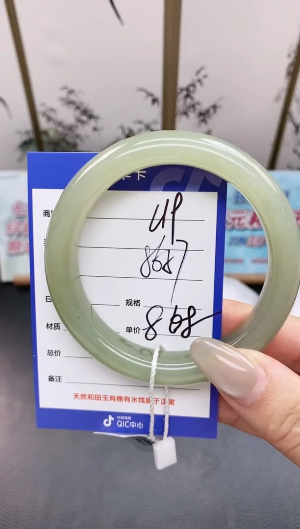 未镶嵌手镯和田玉L19微色差