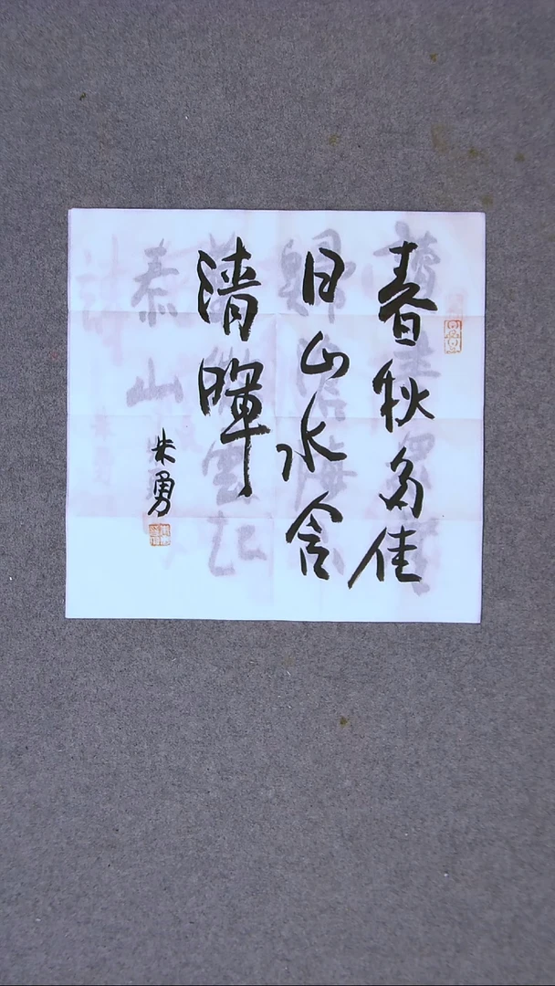 书法朱勇  安徽宿州一平尺