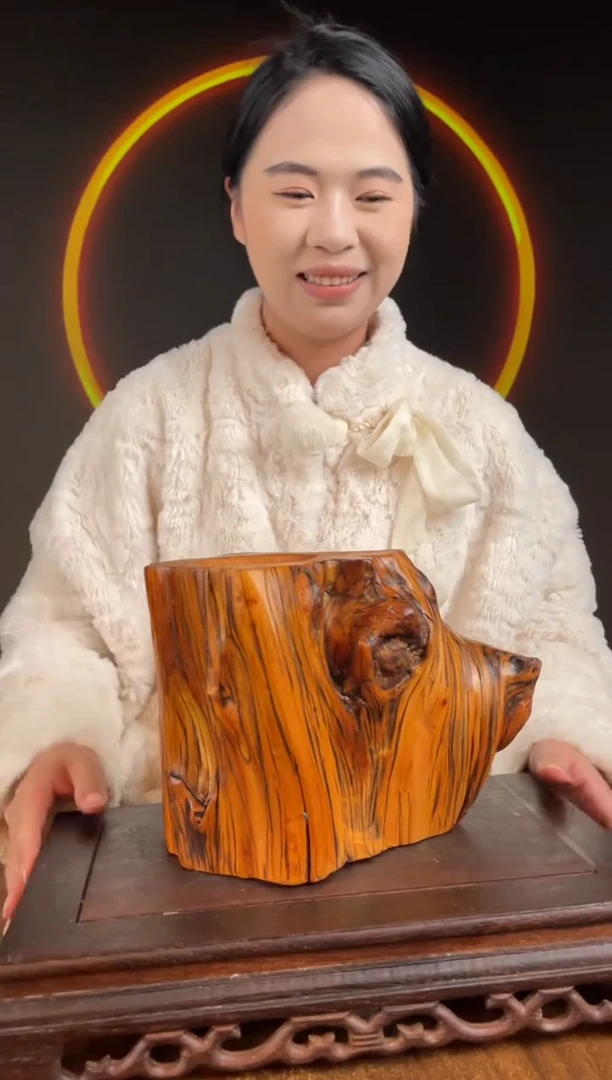 柏木（崖柏）手工摆件,先抢先得! 编号:155